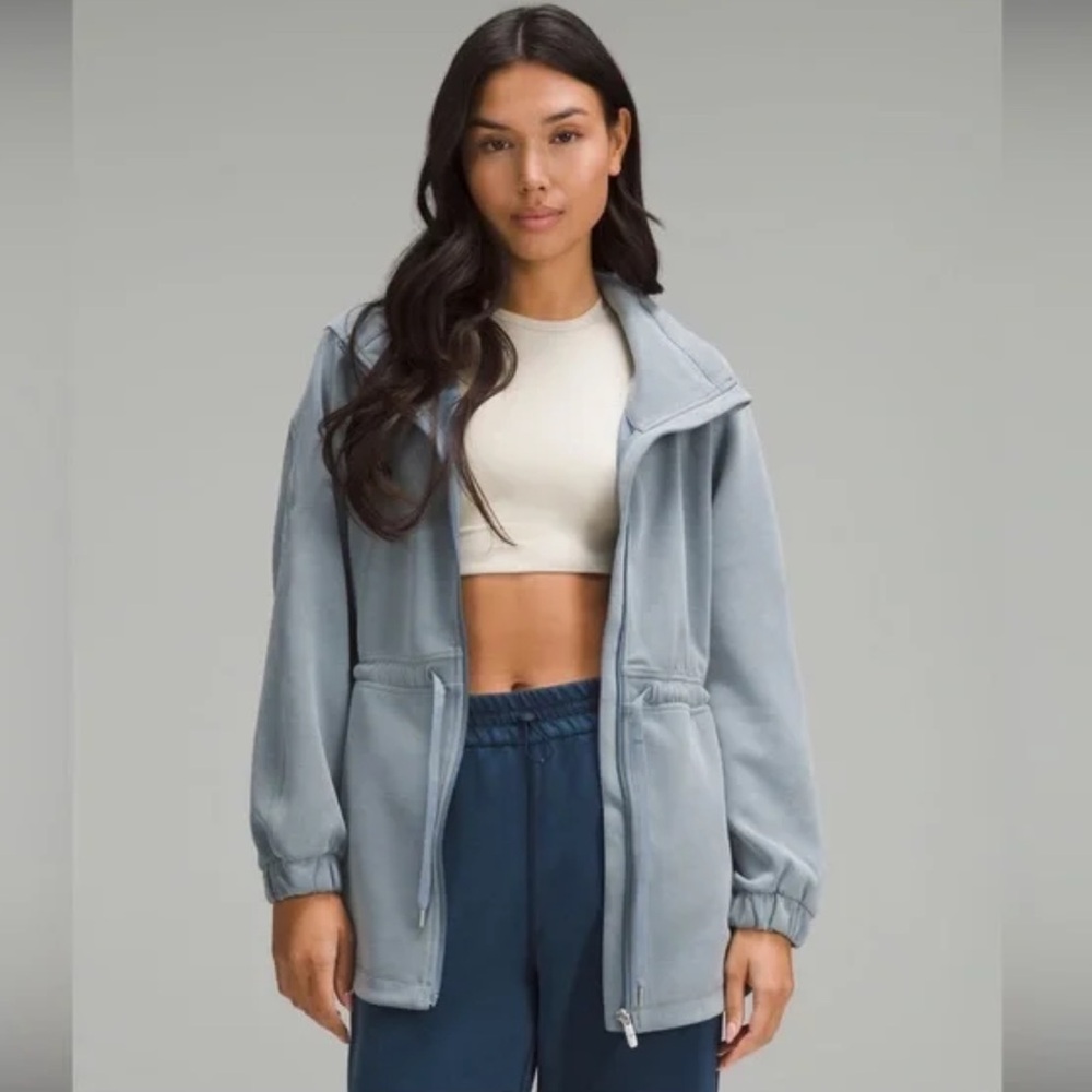 Lululemon Softstream Cinch Waist - Belgian Blue, Size 10